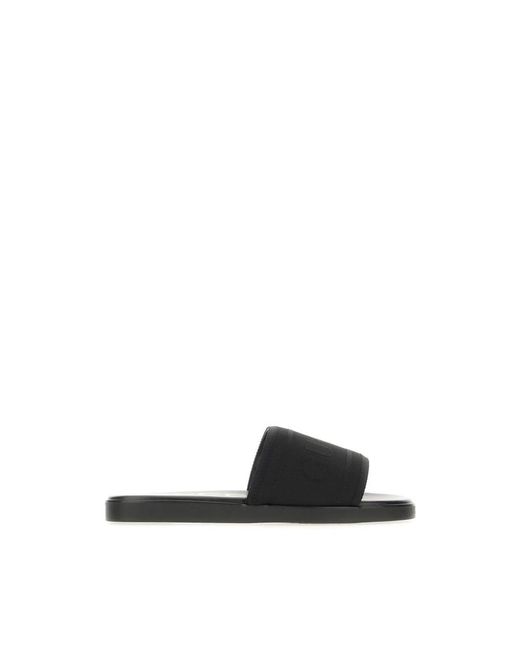Gucci Jacquard Logo Slide in Black für Herren