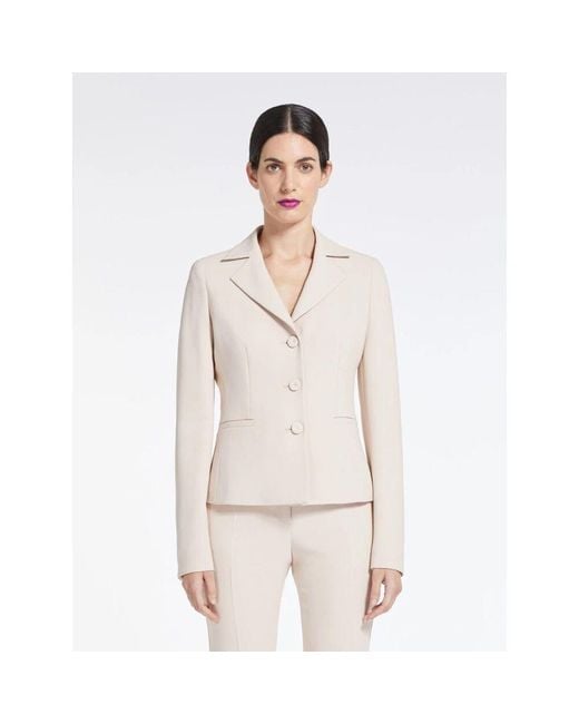 Max Mara Natural Blazers