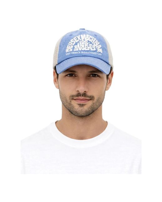 Deus Ex Machina Blue Caps for men