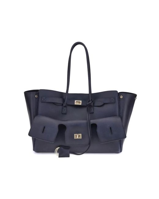 Balenciaga Tote Bags in het Blue