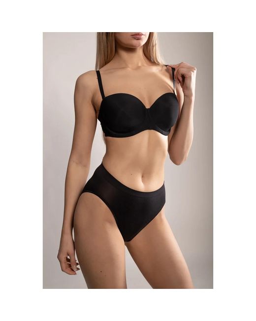 Hanro Ondergoed ,Zwart ,Allure Bh in het Black