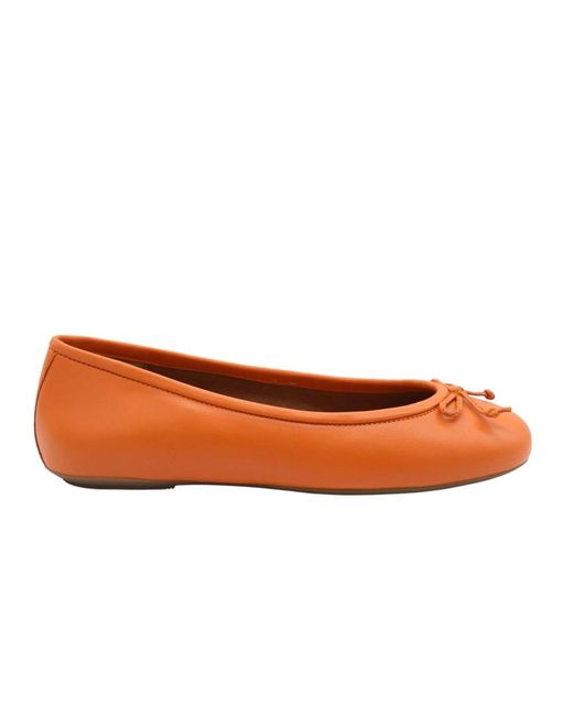 Geox Orange Ballerinas