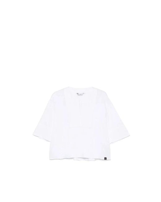 Max Mara White Tops