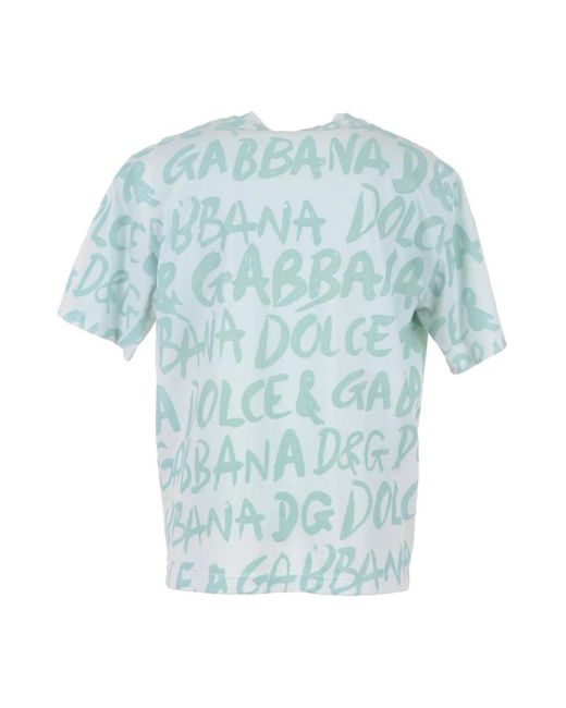 Dolce & Gabbana Blue T-Shirts for men
