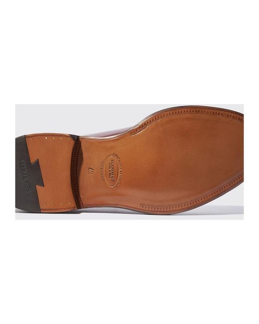 Scarosso Red Business Shoes for men