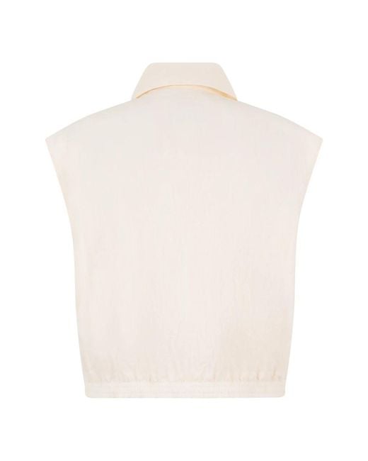 Laminar White Vests