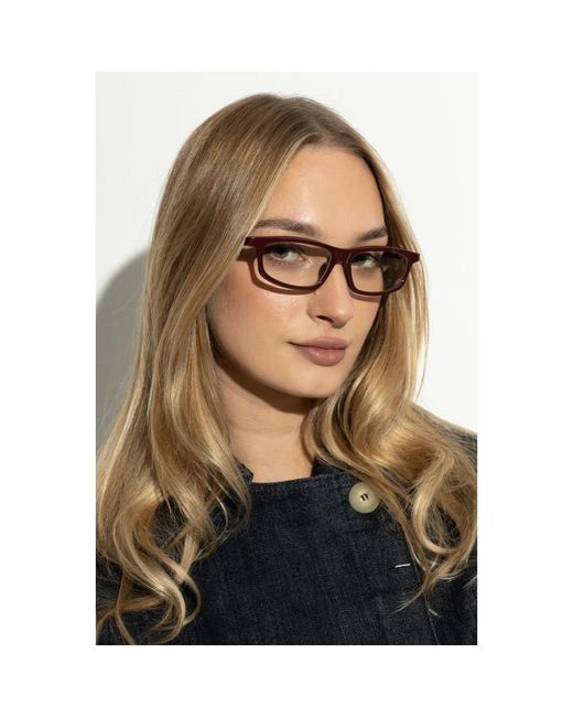 Glasses Jacquemus en coloris Red