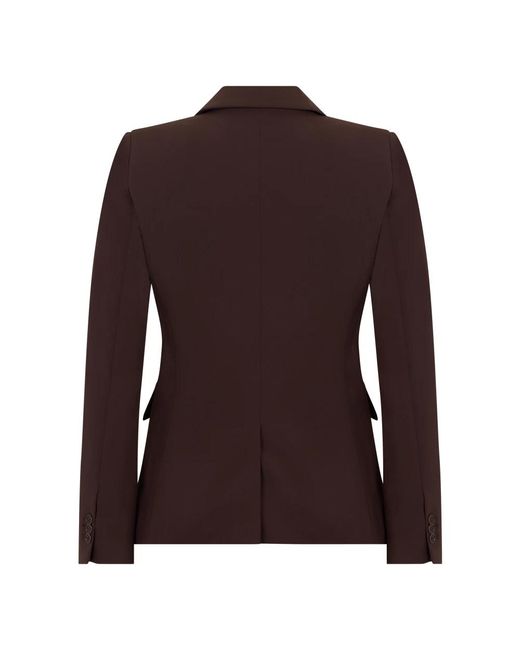 P.A.R.O.S.H. Single-Breasted Blazer in het Brown