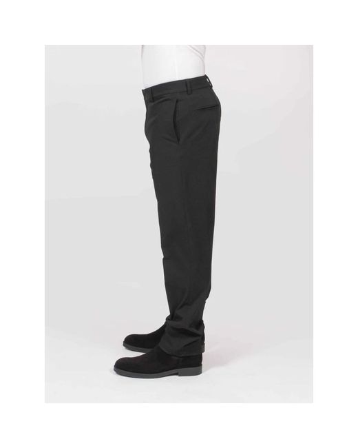 Suit Trousers di Emporio Armani in Black da Uomo