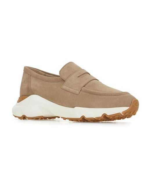 Tod's Natural Loafers
