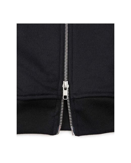 Rassvet (PACCBET) Mini logo zip hoodie in schwarz in Blue für Herren