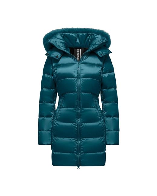 Down Coats di Bomboogie in Blue
