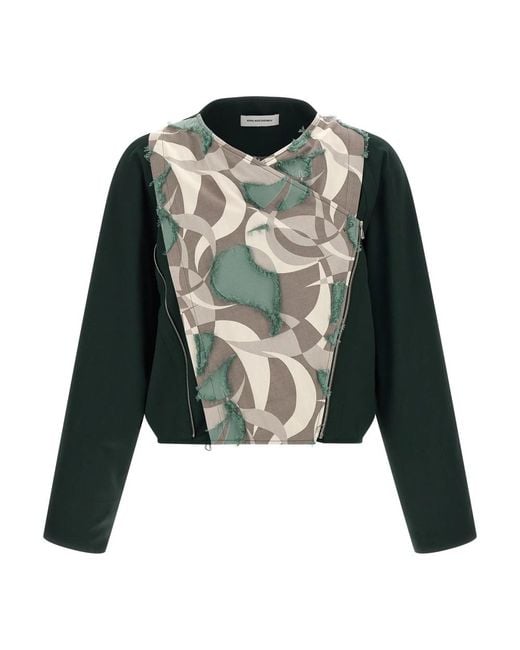 Kiko Kostadinov Green Light Jackets for men