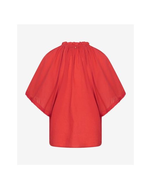 Ibana Overhemden ,Rood ,Blouses in het Red