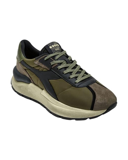 Diadora Green Sneakers for men