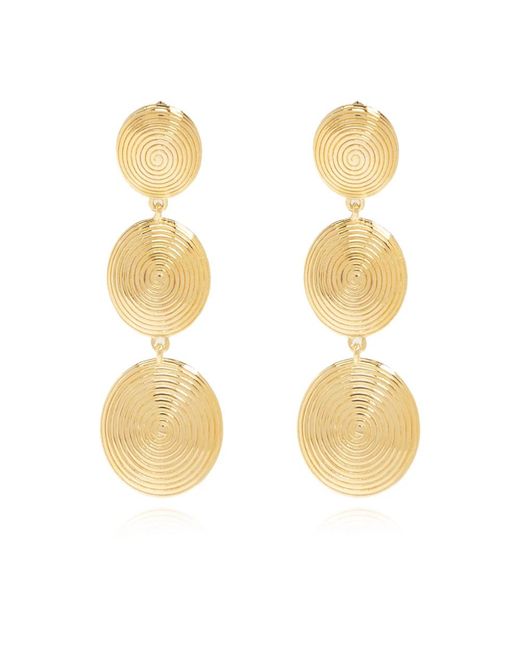 LIE STUDIO Metallic The Ruby Earrings