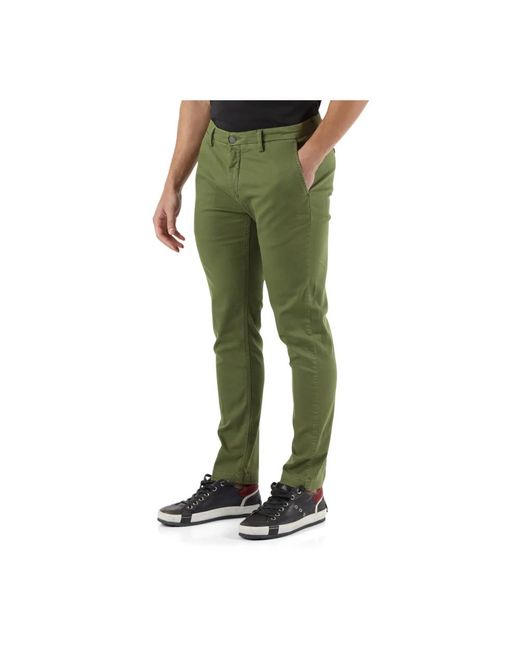 Trousers > chinos Replay pour homme en coloris Green