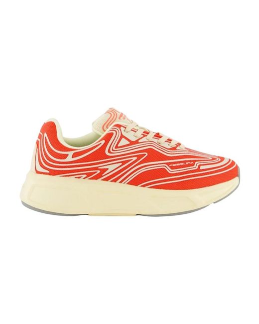 Sneakers di Fessura in Red