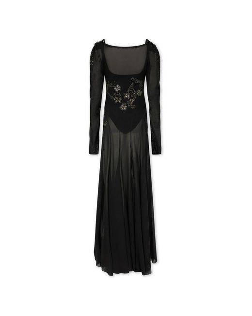 Rabanne Gowns in het Black