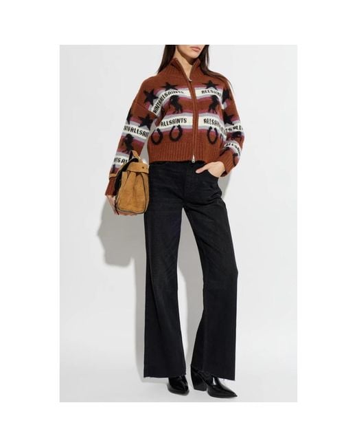 AllSaints Red Cardigans