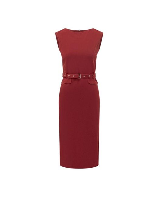 Pinko Red Midi Dresses