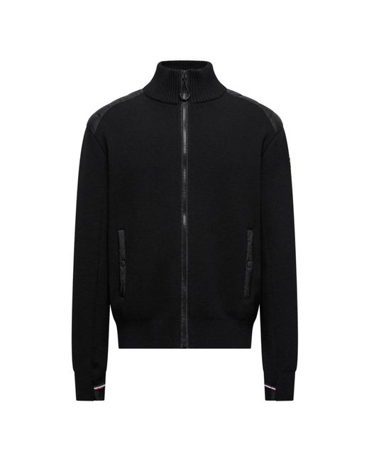 Cardigans Moncler de hombre de color Black