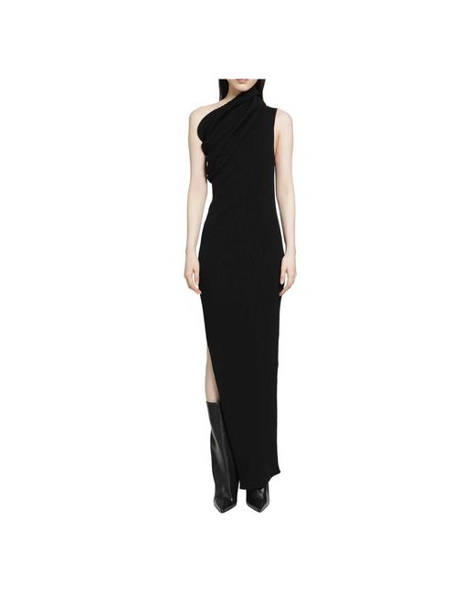 Rick Owens Black Knitted Dresses