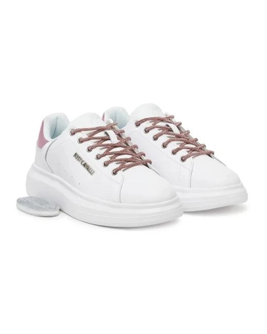 Just Cavalli White Sneakers