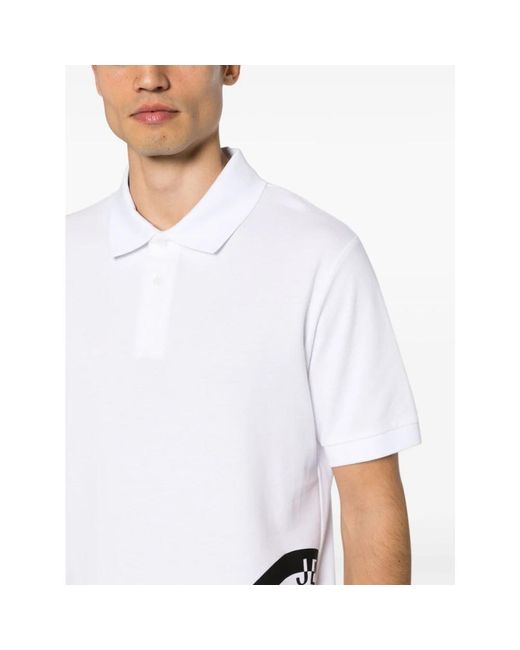 Versace Weiße t-shirts und polos aus baumwolle piquet in White für Herren