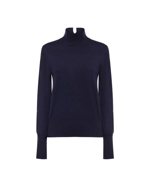 Pinko Blue Turtlenecks
