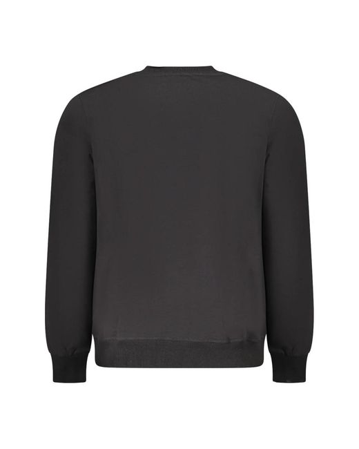 North Sails Hoodies & Sweatvesten ,Zwart ,Katoen Sweatshirt Met Lange Mouwen in het Gray voor heren