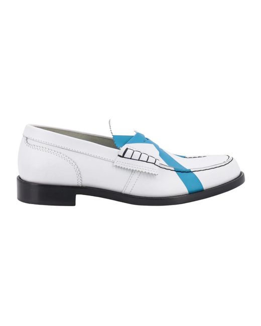 COLLEGE Blue Loafers for men