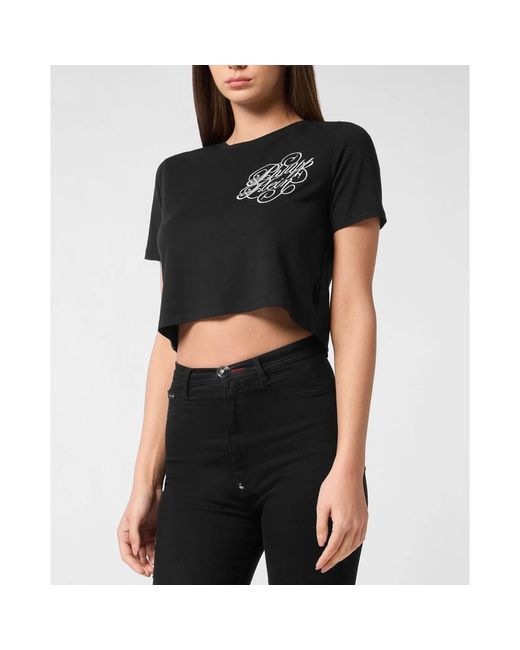 T-Shirts Philipp Plein de color Black