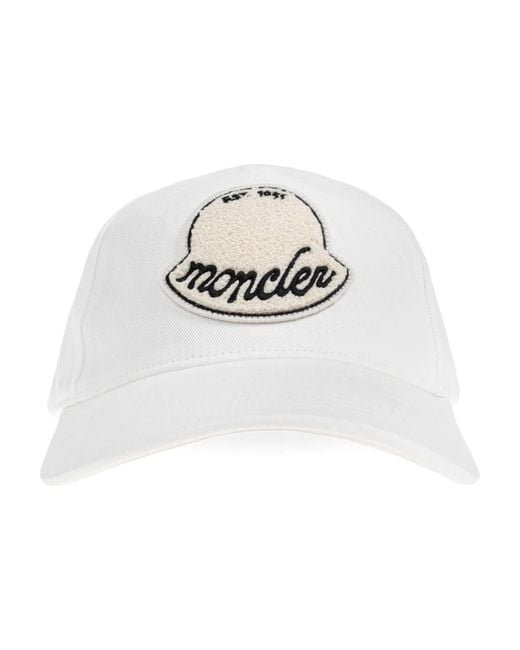 Caps Moncler pour homme en coloris White