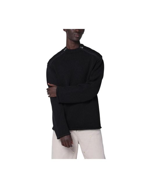 OAMC Black Round-Neck Knitwear for men