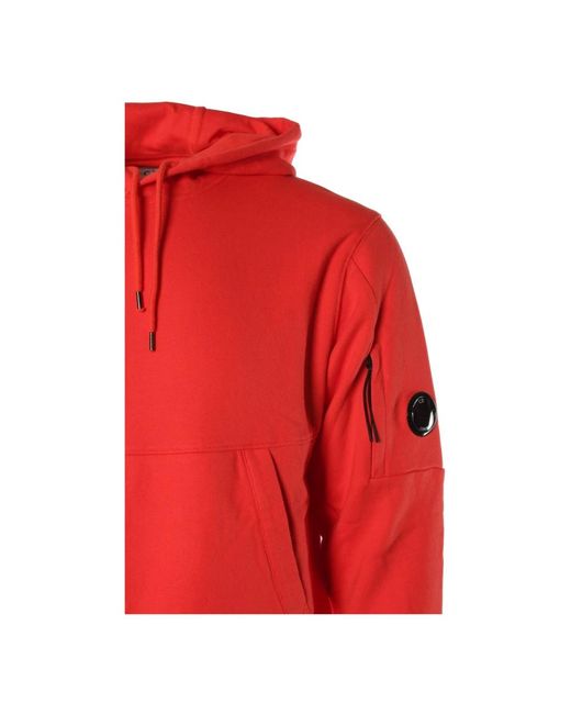 C P Company Red Hoodies for men