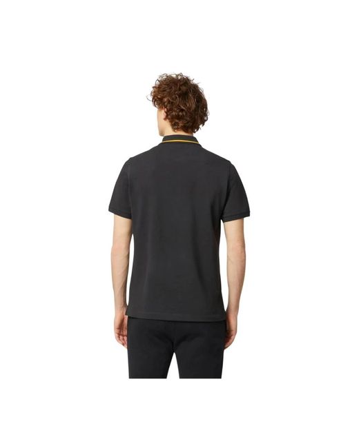 K-Way Polo Shirts in Black für Herren