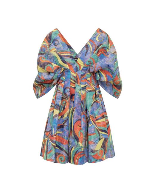 Short Dresses Rochas de color Blue