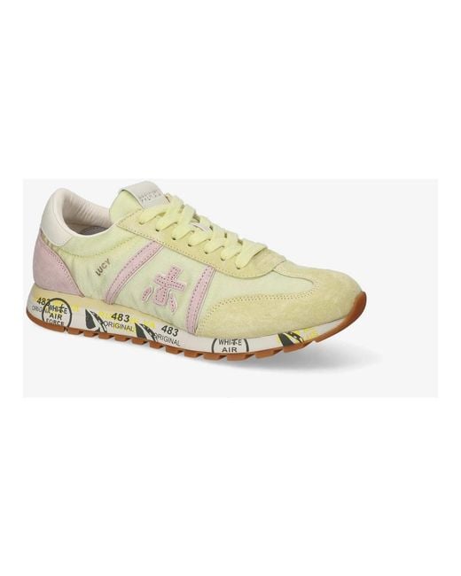 Premiata Yellow Sneakers