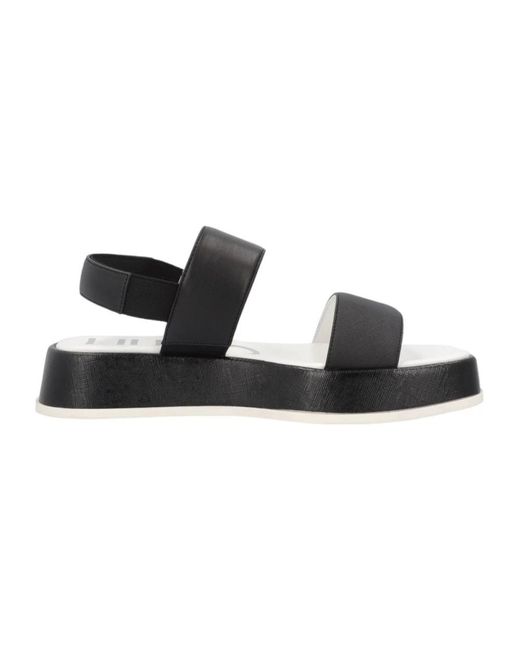 Liu Jo Black Flat Sandals