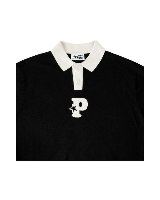 Pawa Speed Sports Black Polo Shirts for men