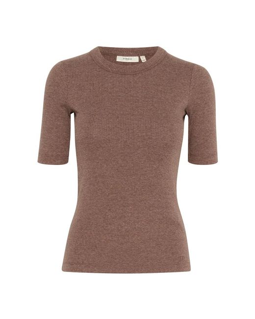 T-Shirts Inwear de color Brown