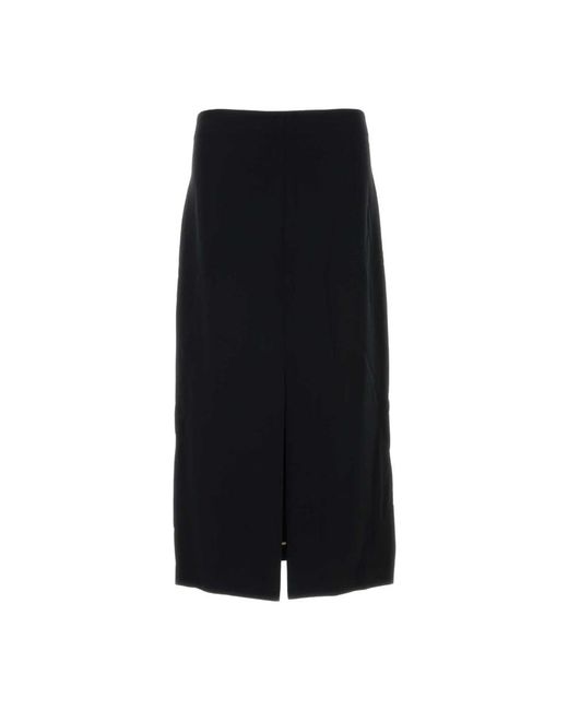 Carven Black Midi Skirts