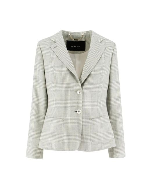 Kiton Gray Blazers