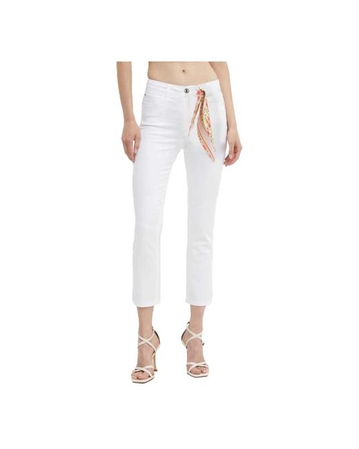 Guess White Slim Fit Jeans