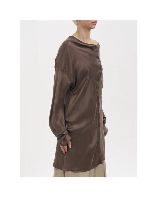 Ruohan Brown Amir Button-Up