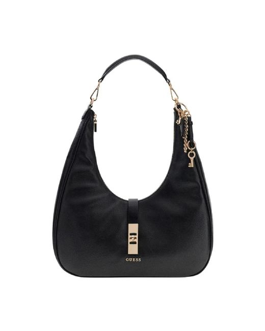 Guess Black Shoulder Bags