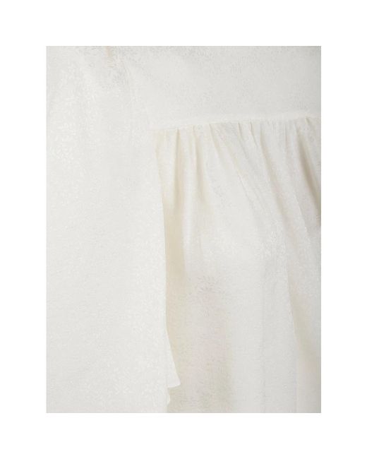 Chloé White Blouses