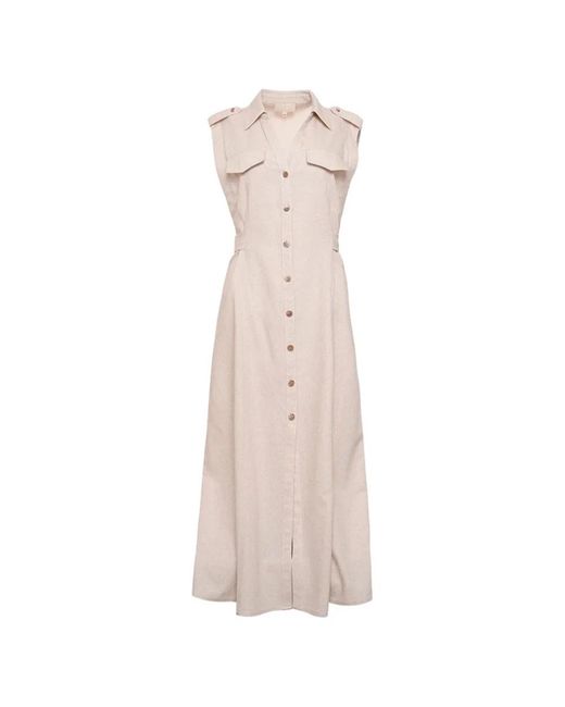 Maicazz Trisa Dress in het White