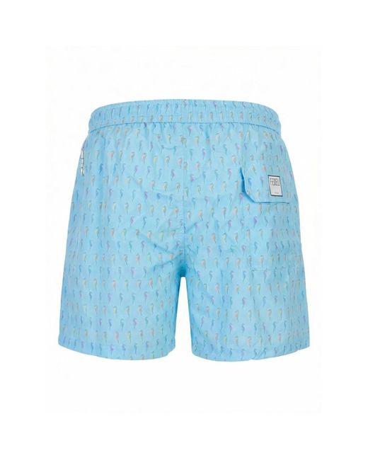 Fedeli Blue Beachwear for men